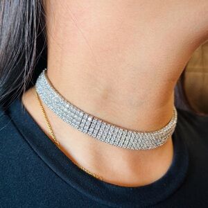 Cubic Zirconia Choker